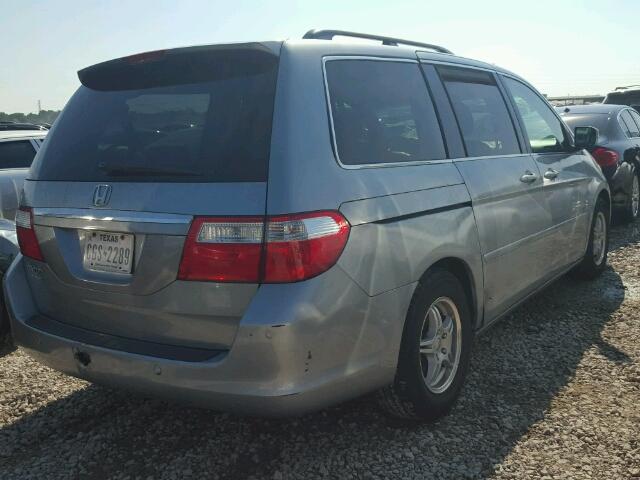 5FNRL38817B034423 - 2007 HONDA ODYSSEY TO SILVER photo 4