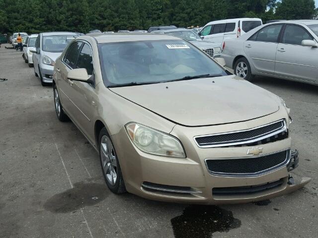 1G1ZH57B28F182757 - 2008 CHEVROLET MALIBU 1LT 金色 照片 1