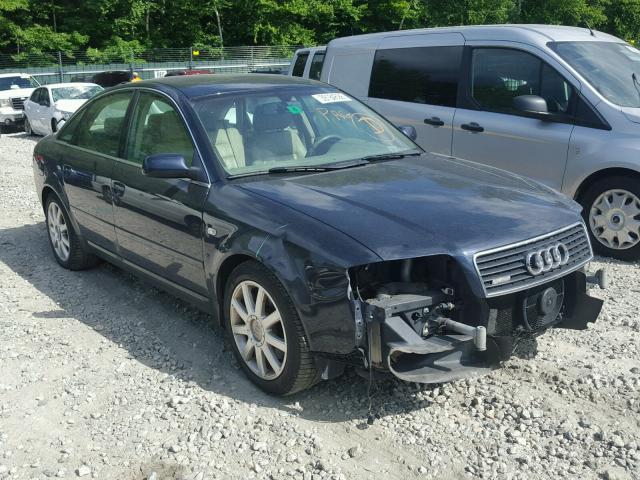 WAUCD64B24N099362 - 2004 AUDI A6 S-LINE BLUE photo 1