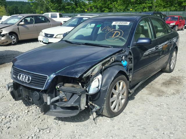 WAUCD64B24N099362 - 2004 AUDI A6 S-LINE BLUE photo 2