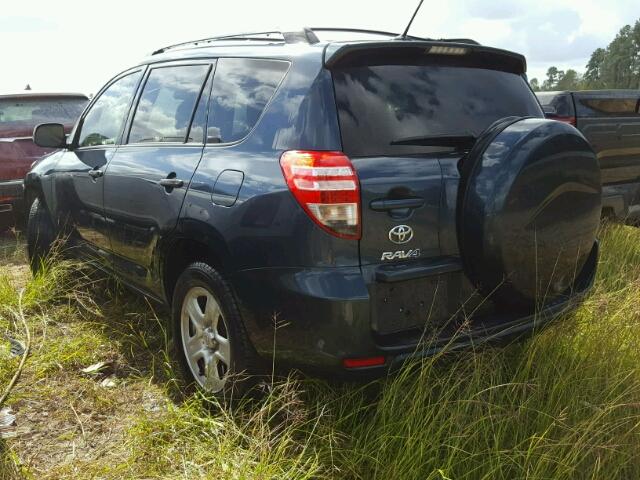 2T3ZF4DV1BW092947 - 2011 TOYOTA RAV4 GREEN photo 3