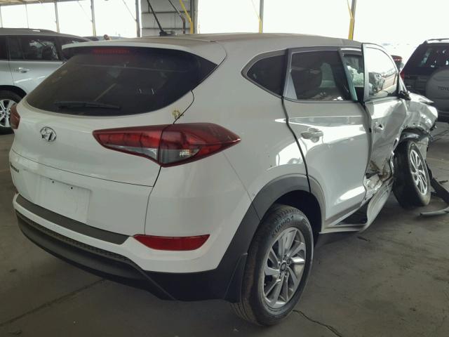 KM8J23A4XHU568984 - 2017 HYUNDAI TUCSON SE WHITE photo 4