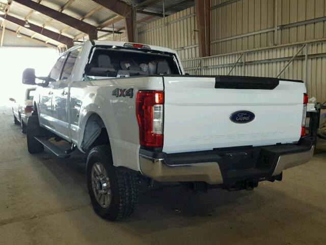 1FT7W2BT5HEB36526 - 2017 FORD F250 SUPER WHITE photo 3