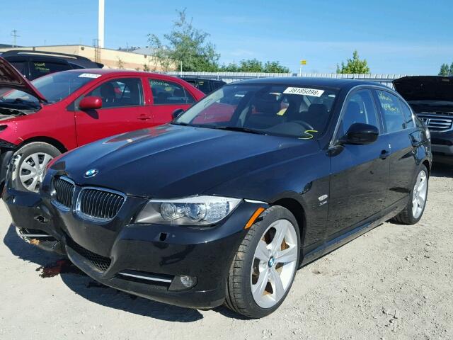 WBAPL3C51AA407638 - 2010 BMW 335 XI BLACK photo 2