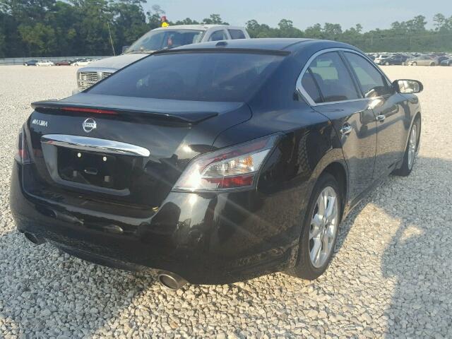 1N4AA5AP0DC809003 - 2013 NISSAN MAXIMA S Noir photo 4