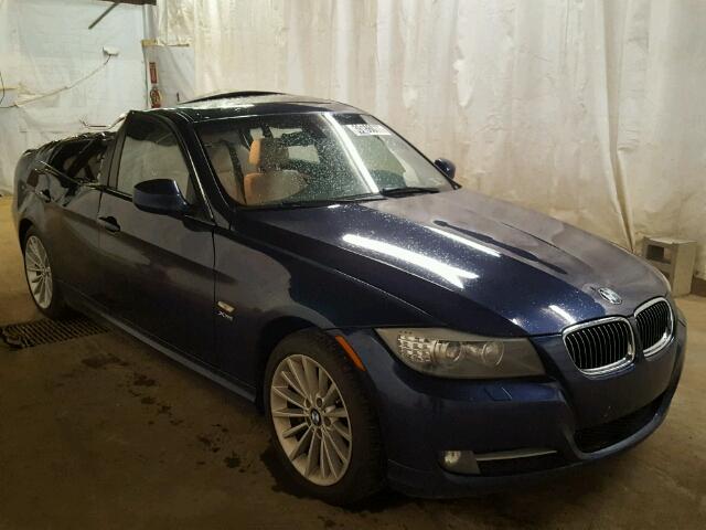 WBAPL5C56BA918789 - 2011 BMW 335 XI BLUE photo 1