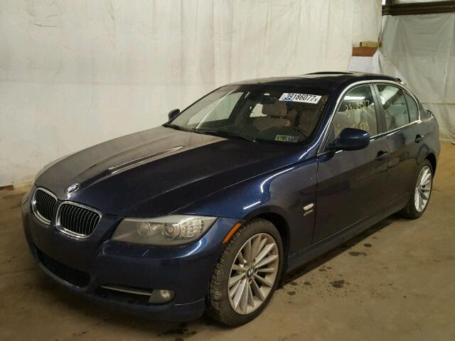 WBAPL5C56BA918789 - 2011 BMW 335 XI BLUE photo 2