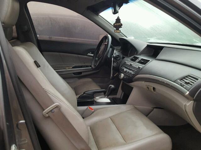 1HGCP2F86AA104037 - 2010 HONDA ACCORD EXL GRAY photo 5