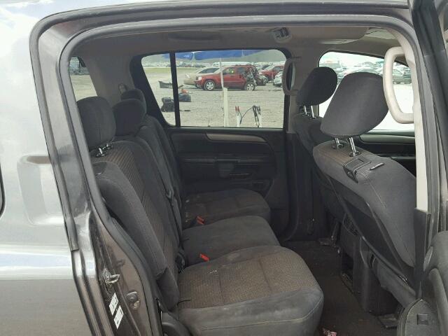 5N1BA0ND1BN600903 - 2011 NISSAN ARMADA SV GRAY photo 6