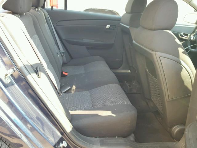 1G1ZH57B48F260987 - 2008 CHEVROLET MALIBU 1LT BLUE photo 6