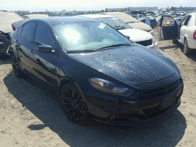 1C3CDFFA6GD803228 - 2016 DODGE DART SXT S BLACK photo 1