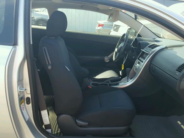 JTKDE167290281950 - 2009 TOYOTA SCION TC ვერცხლისფერი ფოტო 5