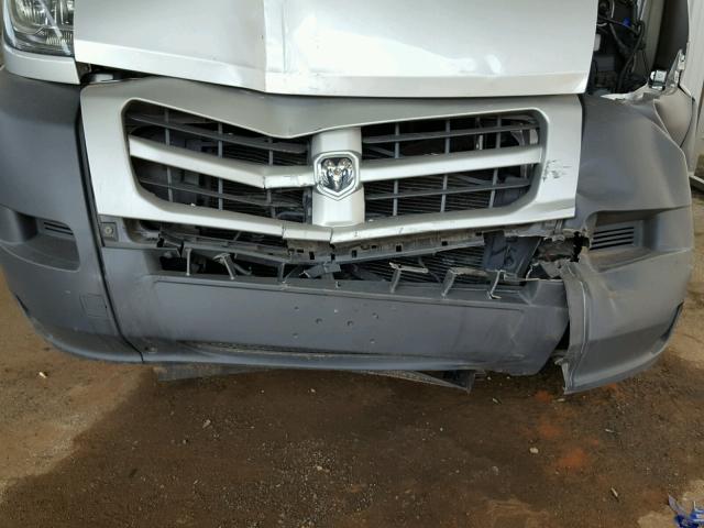 3C6TRVCG3FE507880 - 2015 RAM PROMASTER Gümüş foto 9