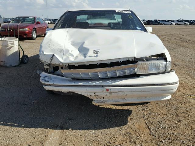 1G1BL53E8MW186659 - 1991 CHEVROLET CAPRICE WHITE photo 9