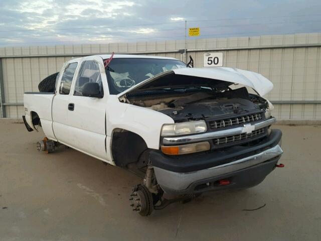 1GCGK29U11Z147032 - 2001 CHEVROLET SILVERADO WHITE photo 1