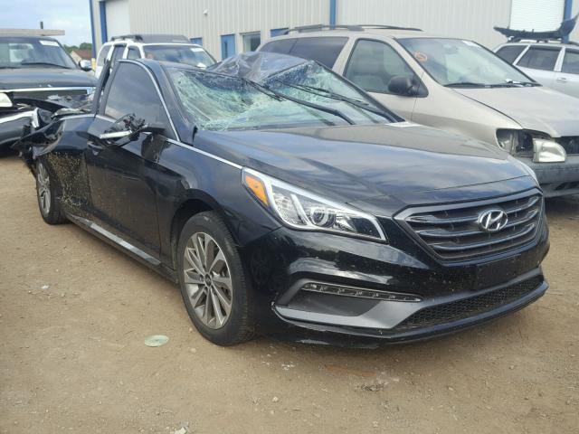 5NPE34AF1FH237695 - 2015 HYUNDAI SONATA SPO BLACK photo 1