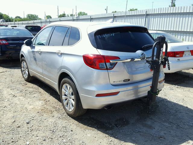 LRBFXBSA4HD003199 - 2017 BUICK ENVISION E SILVER photo 3