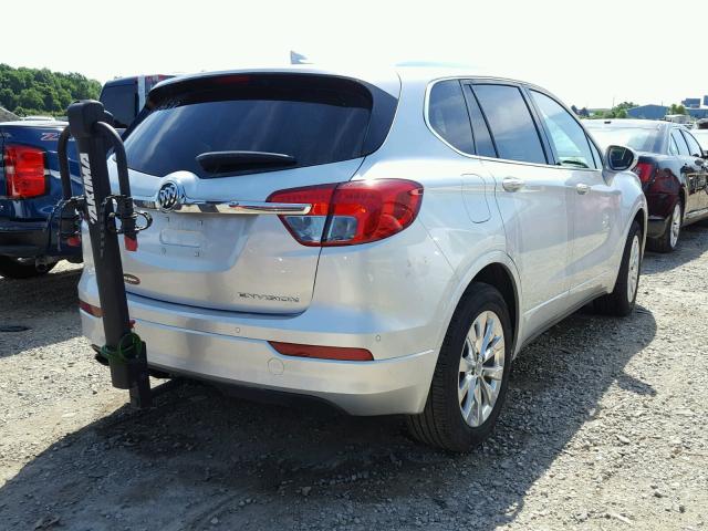 LRBFXBSA4HD003199 - 2017 BUICK ENVISION E SILVER photo 4