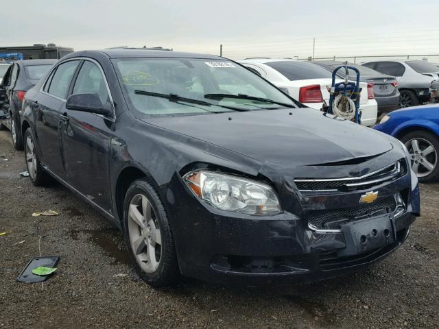 1G1ZF57509F107248 - 2009 CHEVROLET MALIBU HYB BLACK photo 1