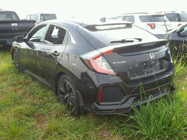 SHHFK7H52HU208261 - 2017 HONDA CIVIC BLACK photo 3