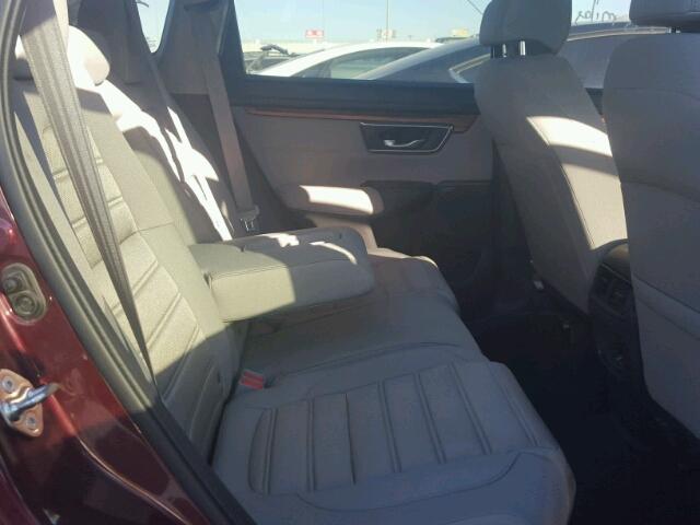 7FARW1H5XHE015912 - 2017 HONDA CR-V EX მუქწითელი ფოტო 6