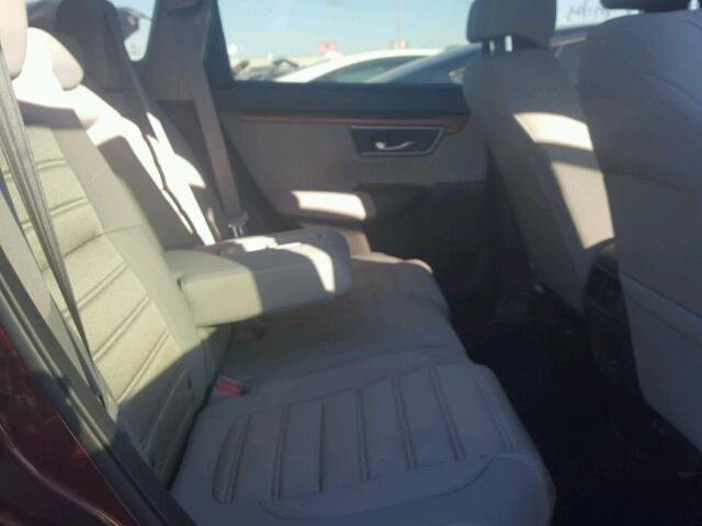 7FARW1H5XHE015912 - 2017 HONDA CR-V EX მუქწითელი ფოტო 8