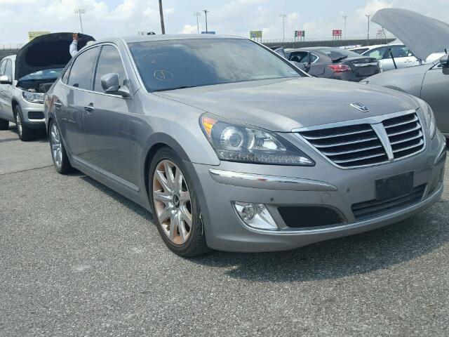 KMHGH4JHXDU063281 - 2013 HYUNDAI EQUUS GRAY photo 1