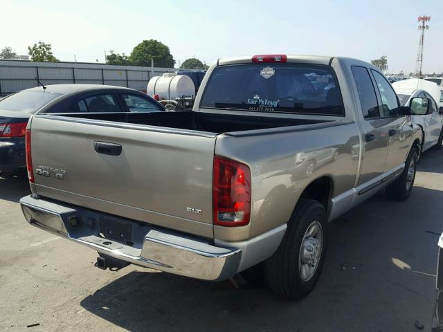 3D7KA28D43G733439 - 2003 DODGE RAM 2500 S GOLD photo 4