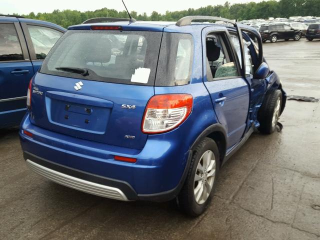 JS2YB5A44D6100655 - 2013 SUZUKI SX4 TECHNO BLUE photo 4