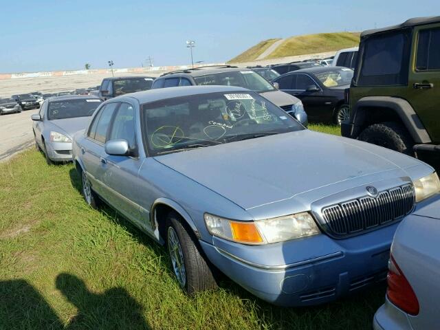 2MEFM74W5YX668586 - 2000 MERCURY GRAND MARQ BLUE photo 1