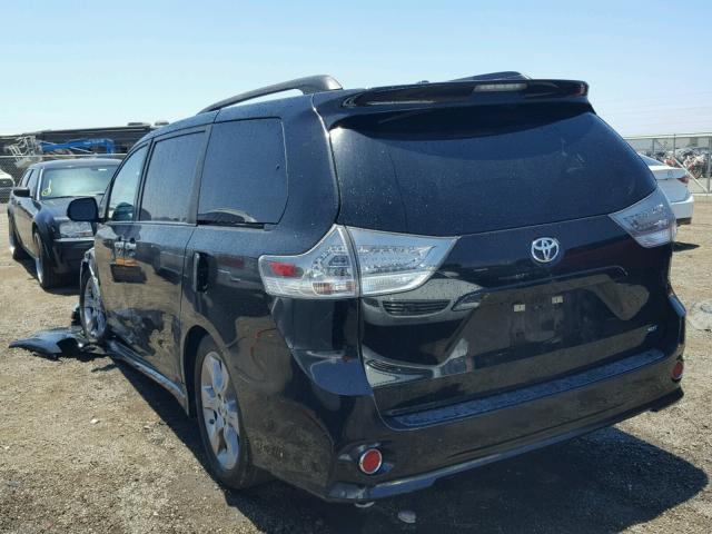 5TDXK3DC9DS386919 - 2013 TOYOTA SIENNA SPO BLACK photo 3