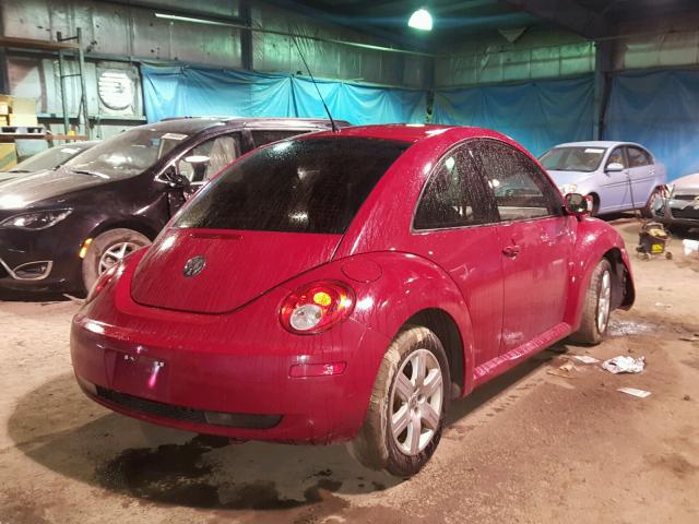 3VWPW31C37M516526 - 2007 VOLKSWAGEN NEW BEETLE Qırmızı foto 4