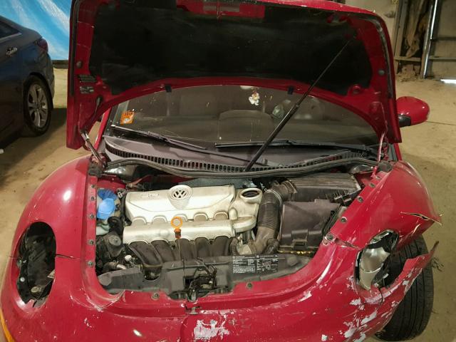 3VWPW31C37M516526 - 2007 VOLKSWAGEN NEW BEETLE Qırmızı foto 7