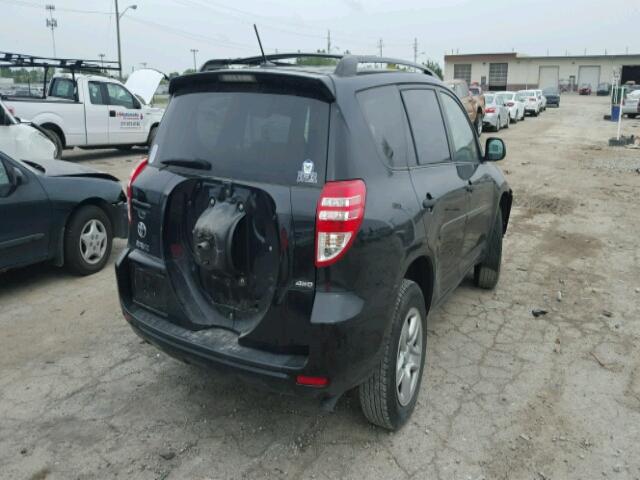 JTMBF4DVXBD040893 - 2011 TOYOTA RAV4 BLACK photo 4