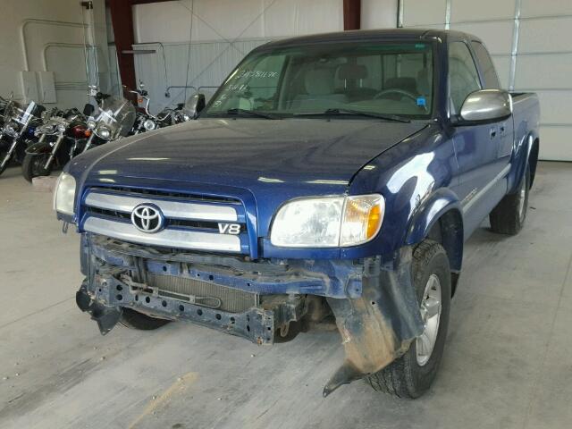 5TBBT44106S478797 - 2006 TOYOTA TUNDRA ACC BLUE photo 2