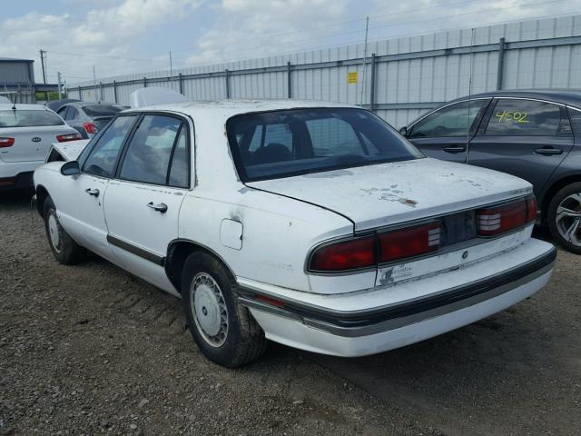 1G4HP52L3SH446341 - 1995 BUICK LESABRE CU WHITE photo 3