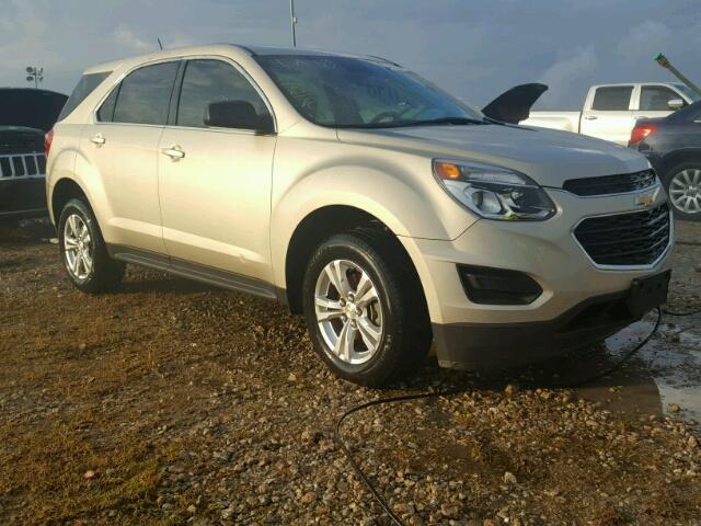 2GNALBEK9G1127563 - 2016 CHEVROLET EQUINOX SILVER photo 1