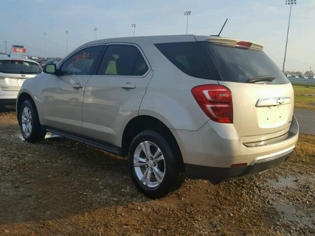 2GNALBEK9G1127563 - 2016 CHEVROLET EQUINOX SILVER photo 3