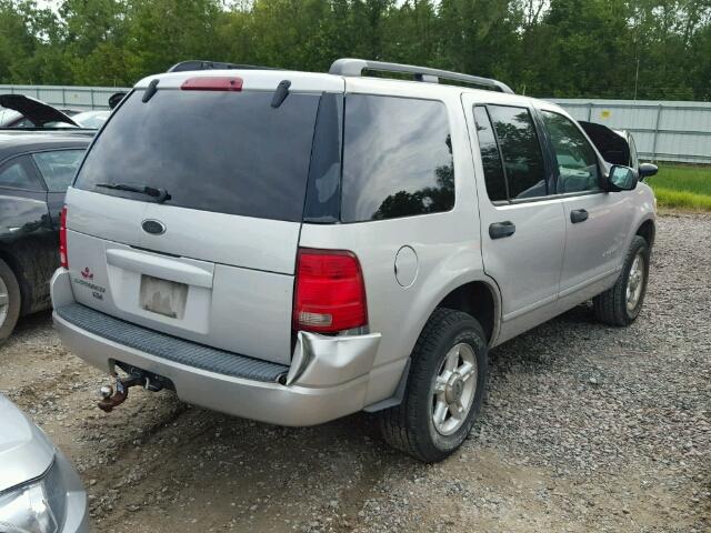 1FMZU63K54UA14126 - 2004 FORD EXPLORER X SILVER photo 4