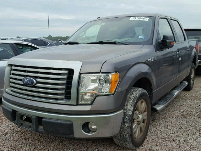 1FTEW1C89AFD87674 - 2010 FORD F150 SUPER CHARCOAL photo 2