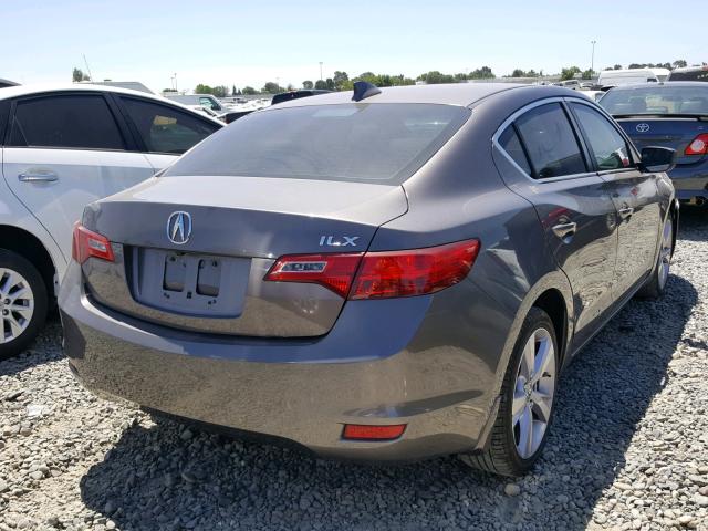 19VDE1F72DE014744 - 2013 ACURA ILX 20 TEC GRAY photo 4