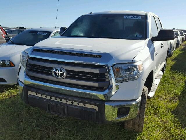 5TFRY5F11EX152719 - 2014 TOYOTA TUNDRA WHITE photo 2