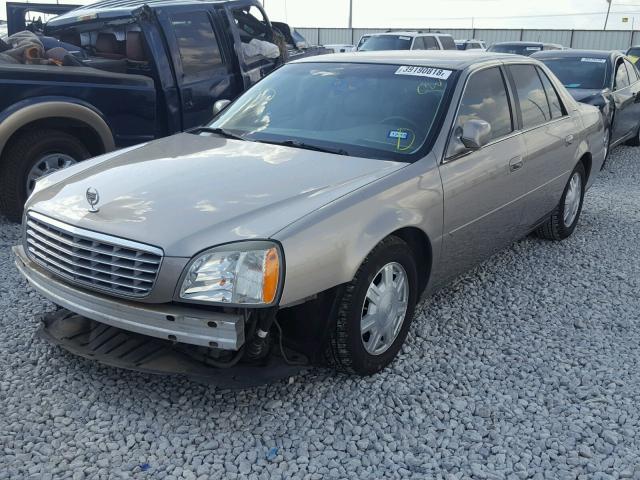 1G6KD54Y34U177640 - 2004 CADILLAC DEVILLE SILVER photo 2