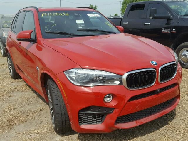 5YMKT6C59G0R78640 - 2016 BMW X5 M RED photo 1