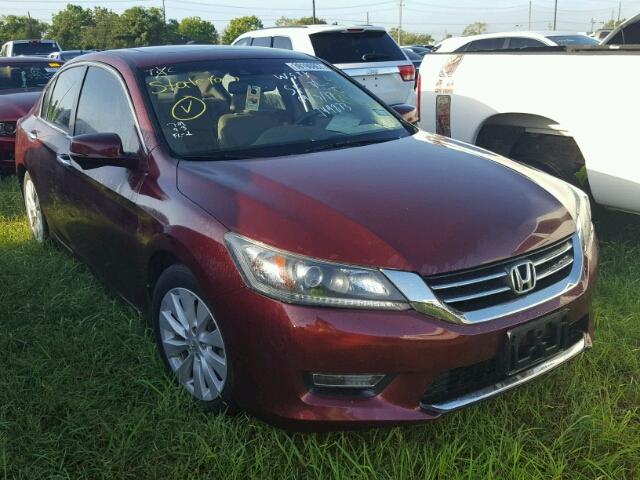 1HGCR2F85DA149873 - 2013 HONDA ACCORD EXL Bordo foto 1