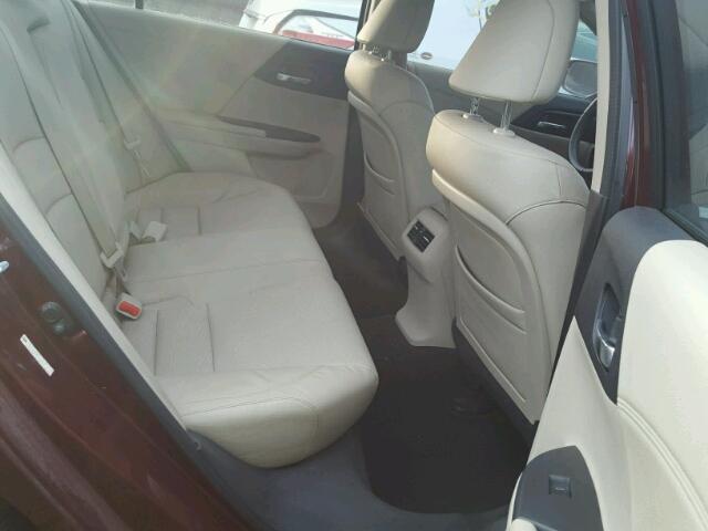 1HGCR2F85DA149873 - 2013 HONDA ACCORD EXL Bordo foto 6
