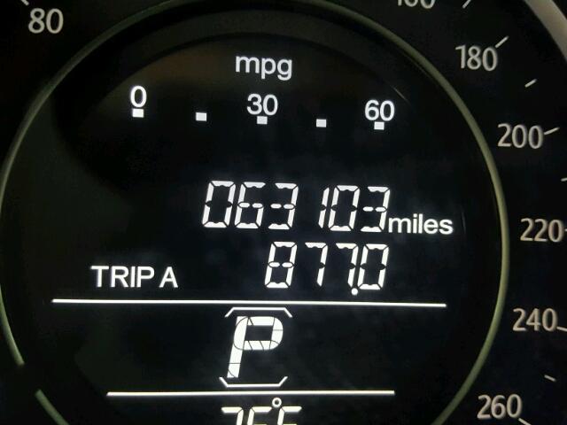 1HGCR2F85DA149873 - 2013 HONDA ACCORD EXL Bordo foto 8