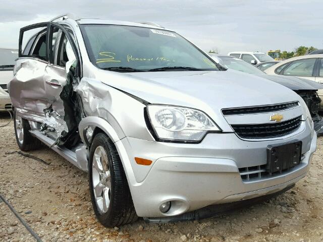 3GNAL3EK0ES647917 - 2014 CHEVROLET CAPTIVA LT SILVER photo 1