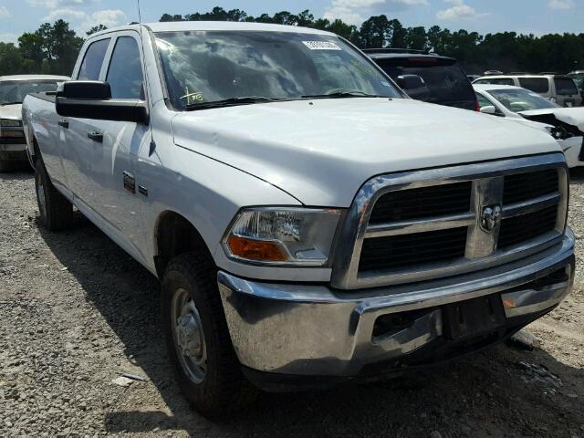 3C6TD5HT5CG252895 - 2012 DODGE RAM 2500 S WHITE photo 1