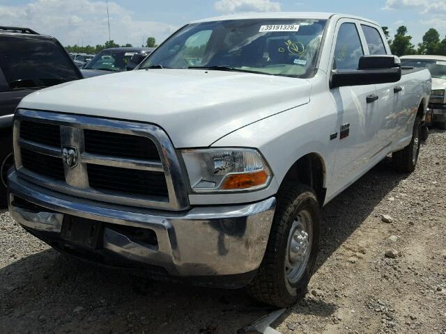 3C6TD5HT5CG252895 - 2012 DODGE RAM 2500 S WHITE photo 2